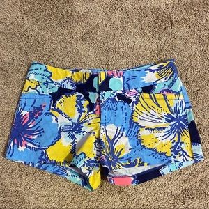 Lily pultizer floral shorts